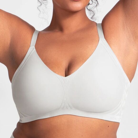 Honeylove silhouette bra XL in gray moondust color - Picture 1 of 8